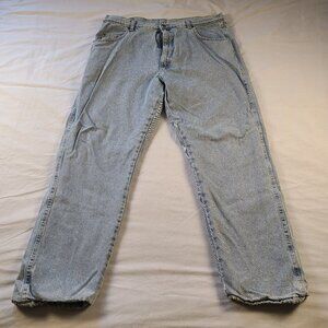 Work Sport Flannel-Lined (insulated) Men's Pants 40x32 Light Blue